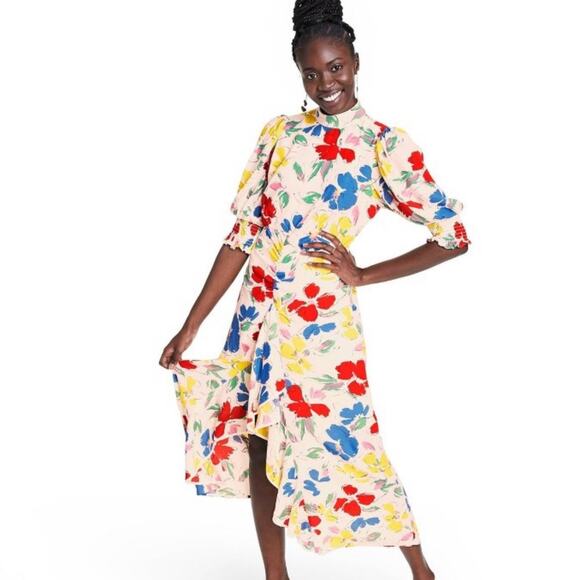 Floral Mock Neck Ruffle Dress - RIXO for Target - Picture 5 of 6